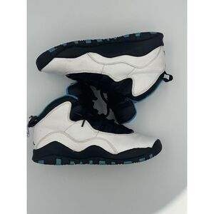 Nike Air Jordan 10 Retro Powder Blue Black‎ & White Youth Size 4.5Y Jordan X Yth
